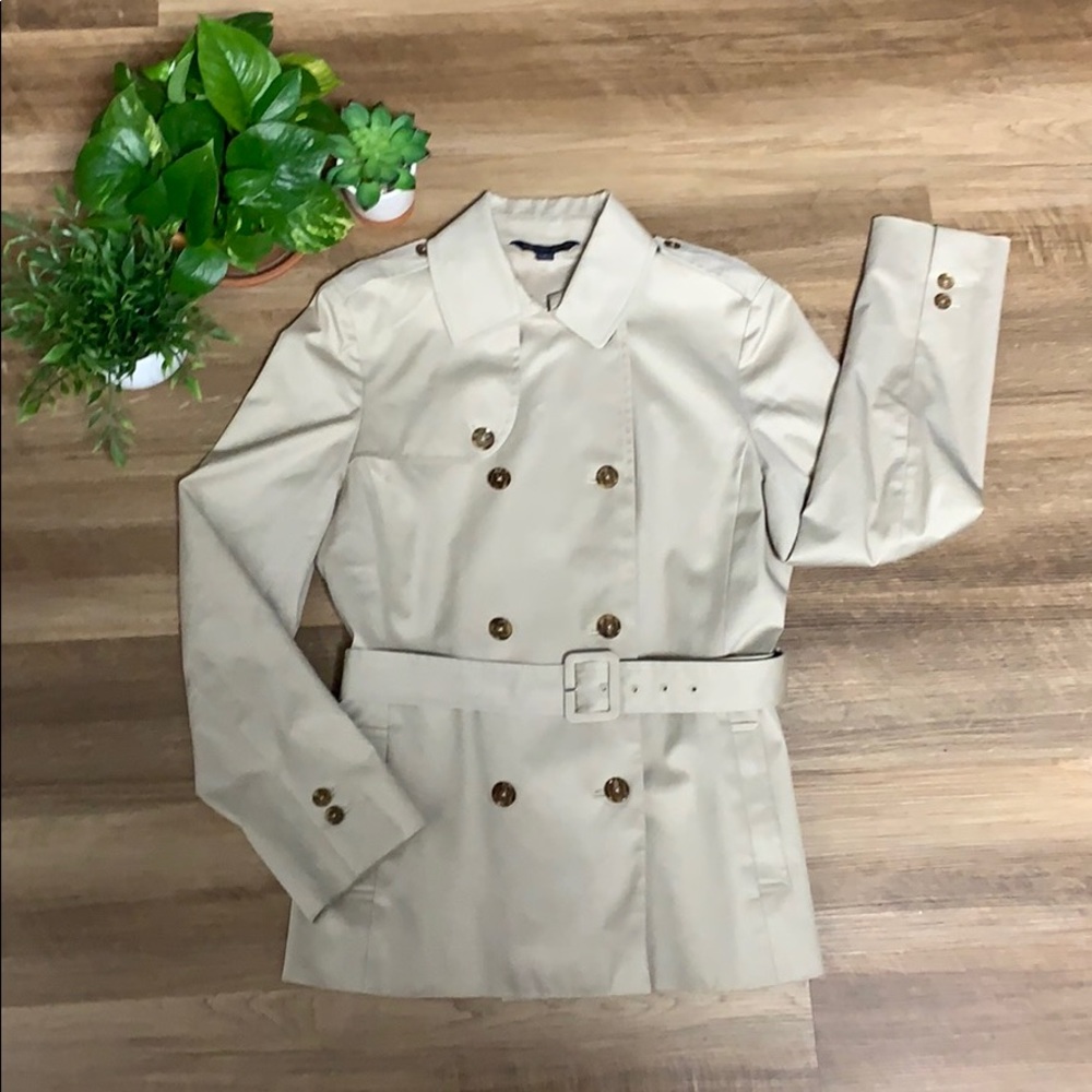 Brooks Brothers Double Breasted Short Coat Sz 6